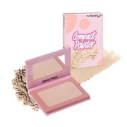 Misslyn Pressed Compact Powder Stay Matte #02 Sheer Ivory, High Coverage Shine Control Finishing Face Powder, 0.21 oz