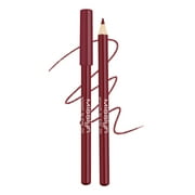 Misslyn Smooth Lip Liner with Matte Effect, Long-lasting Shaping Makeup Lipliner Pencil, 0.02oz/0.78g, 04 Dark Plum
