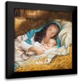 thumbnail image 1 of Missman, Mark 12x12 Black Modern Framed Museum Art Print Titled - A Mothers Love, 1 of 5