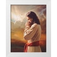 thumbnail image 1 of Missman, Mark 12x14 White Modern Wood Framed Museum Art Print Titled - Our Father, 1 of 4