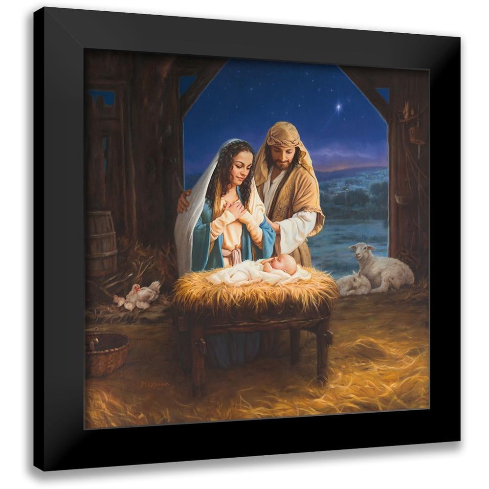Missman, Mark 20x20 Black Modern Framed Museum Art Print Titled - Holy ...