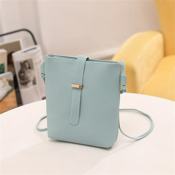 Missnine Small Crossbody Bags for Women Vegan Leather Cell Phone Purses Trendy RFID Wallet Purses with Adjustable Strap