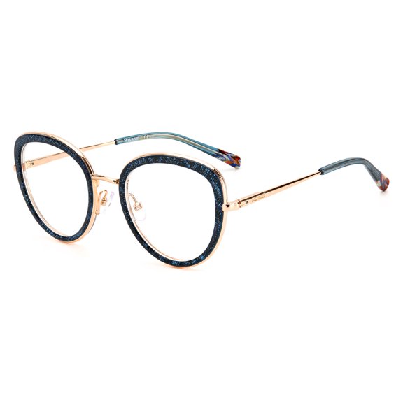 Missoni 43 Full Rim Cat Eye/Butterfly Teal Eyeglasses