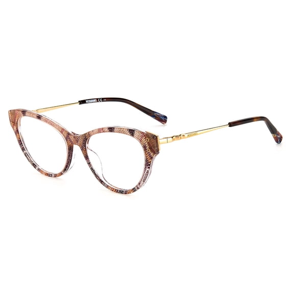 Missoni 44 Full Rim Rectangular Nude Eyeglasses