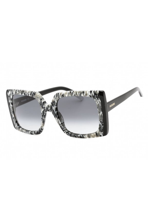 MIS 0089/S 01EI 9O Women's Black Pattern Frame Sunglasses