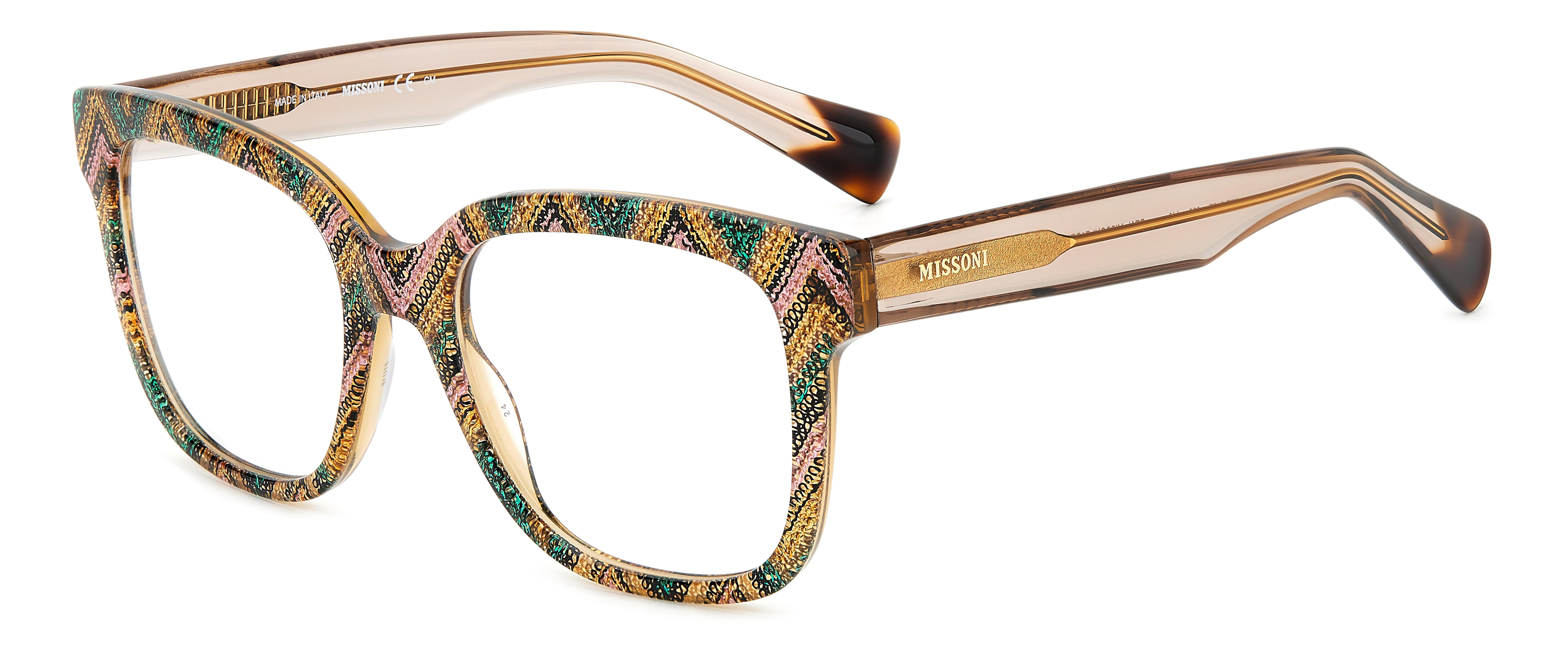Missoni Multicolor Plastic Glasses Women\'s (Frames) Opticontacts.com -- Missoni MIS 0126/S main image 2