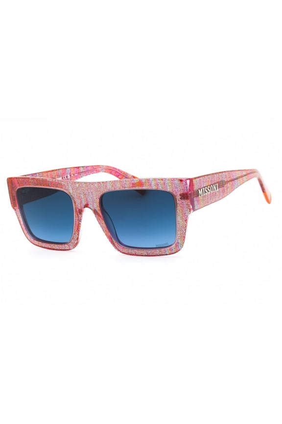 MIS 0129/S 0QQ7/08 Women's Pink Pattern Acetate Sunglasses