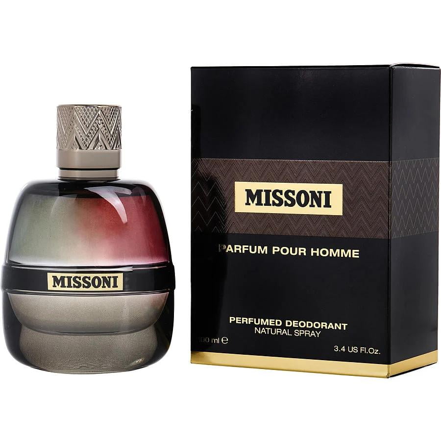 Missoni Pour Homme Men's Perfumed Deodorant, oz Fragrance