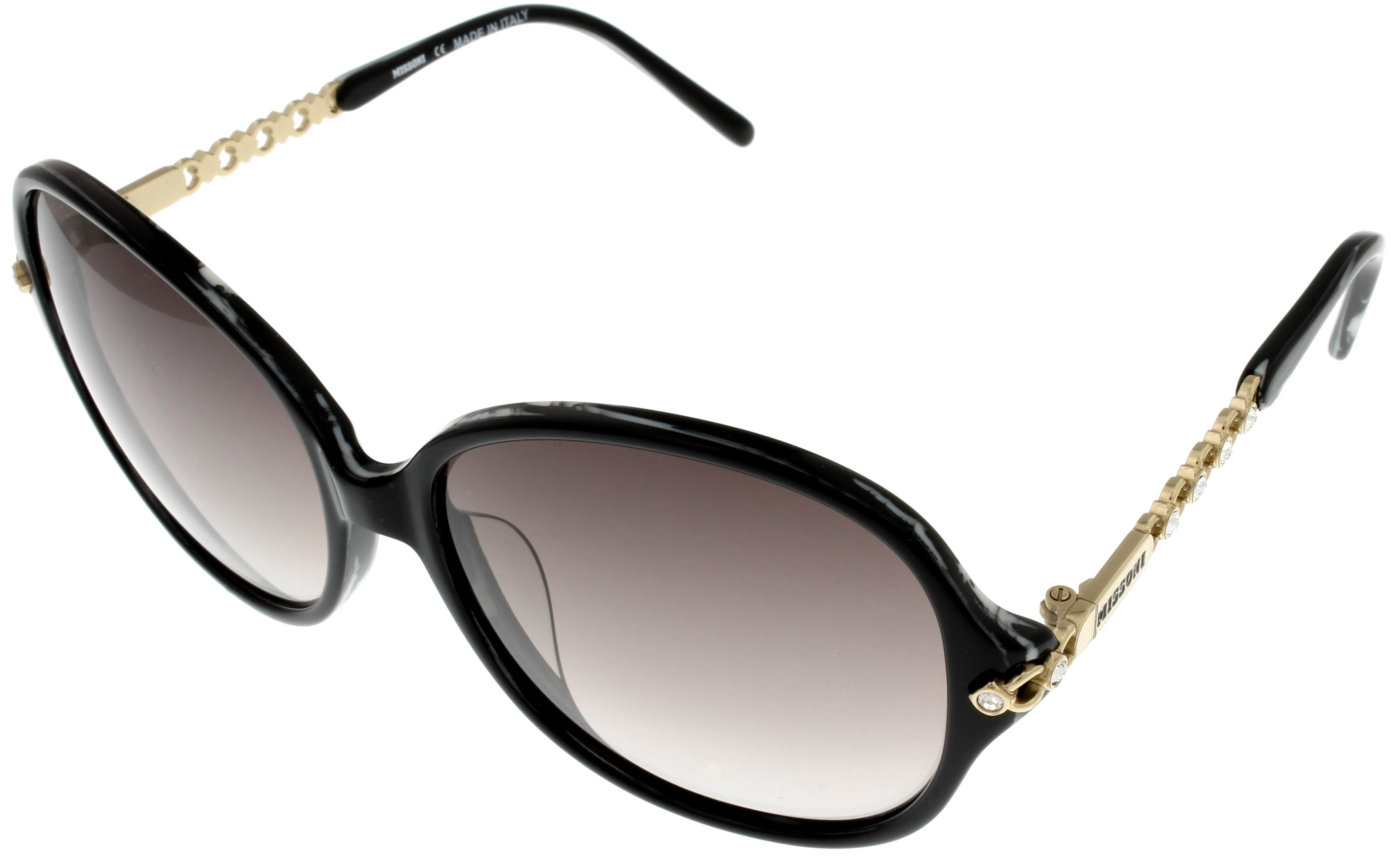Missoni Swarovski sunglasses Missoni Sunglasses Women Black White Swarovski Elements  main image 3
