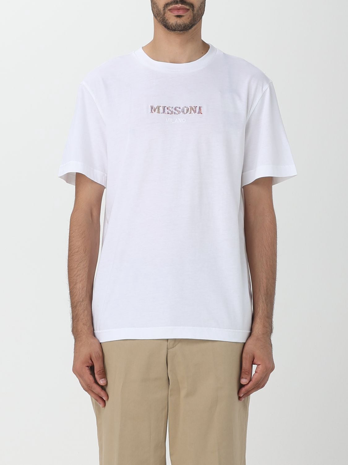 Missoni T-shirt a maniche corte con logo MV8Q21-J0177 main image 1
