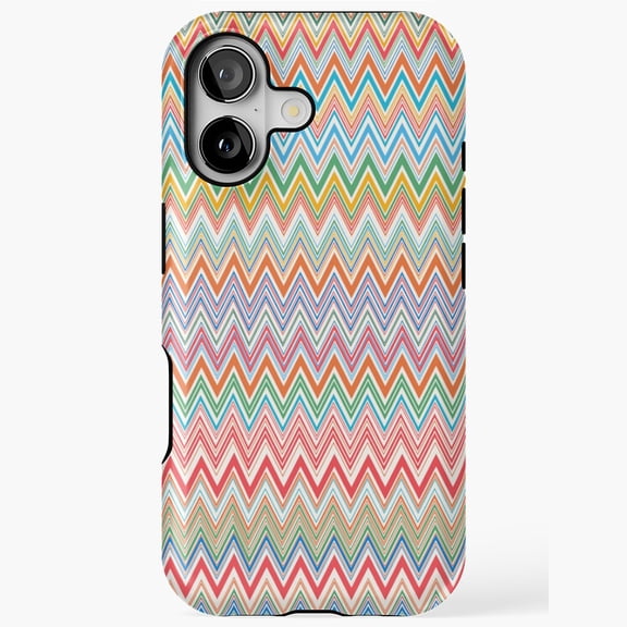 Missoni Textile Seamless Pattern Case for iPhone 17 16 15 14 13 12 11 Pro Max