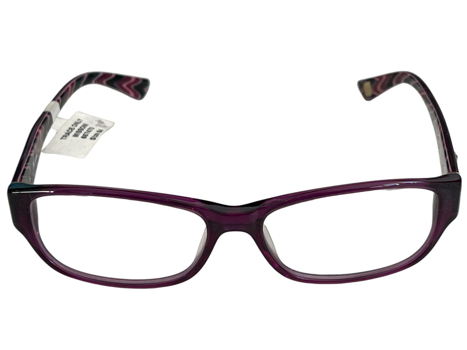 Missoni Women Eyeglass Frames MM002 07 Purple Size 54-16-140  display picture 3