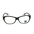 thumbnail image 1 of Missoni Women Eyeglass Frames MM009 05 Black Size 53-14-140, 1 of 12