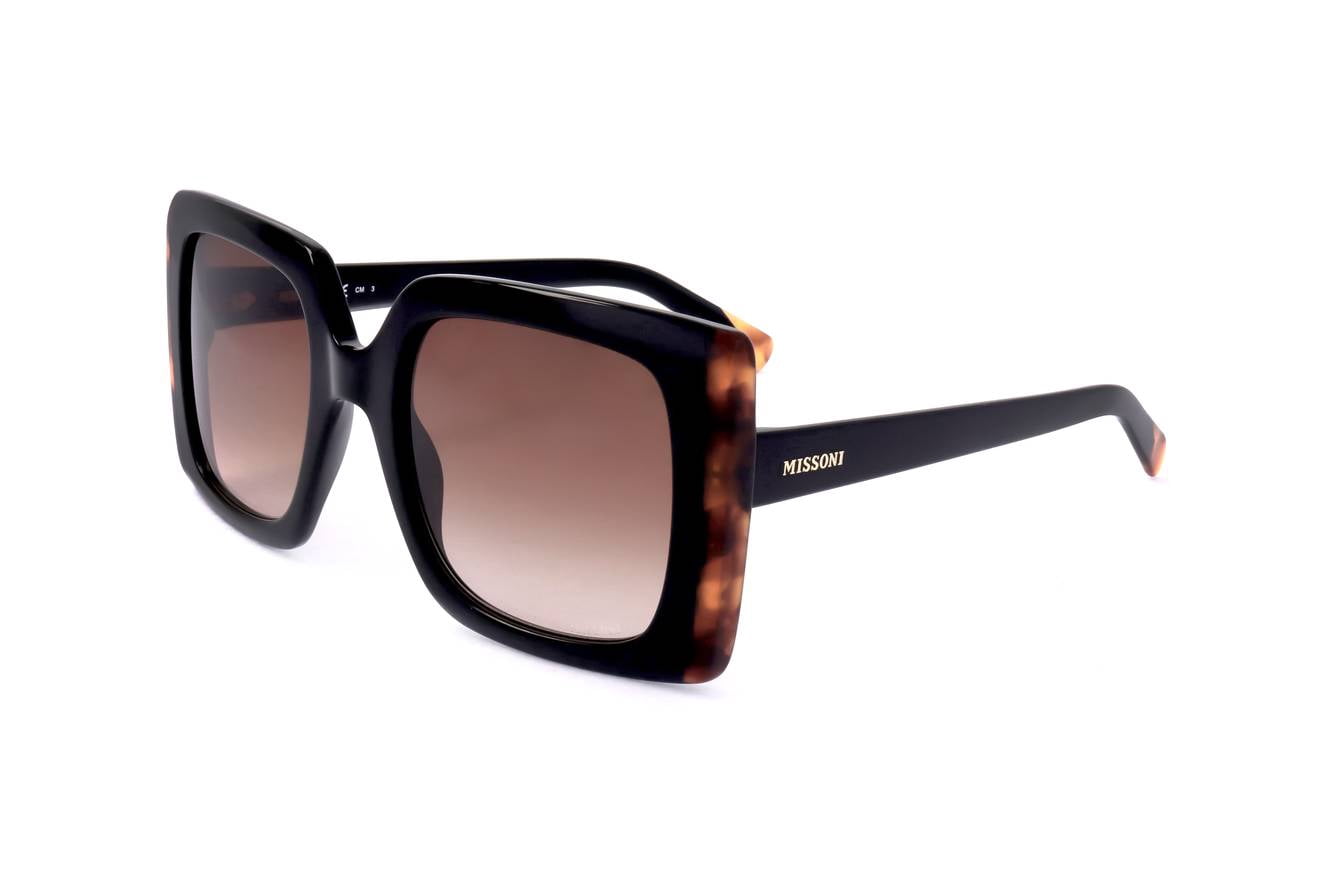 Missoni MIS 0089/S 0WR7 HA Square Sunglasses - Black Havana/Brown Missoni Brown Plastic Frame Sunglasses for Women for sale | eBay main image 4