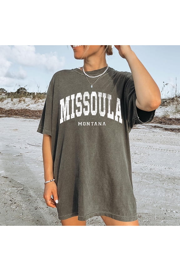 Missoula Montana T-Shirt: Retro Distressed Tee, Souvenir All Size S-5Xl