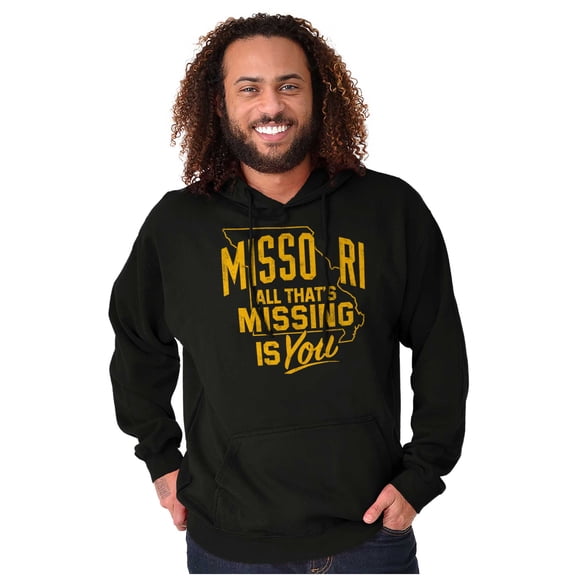Missouri All That's Missing Is You MO Hoodie Sweatshirt Women Men Brisco Brands M