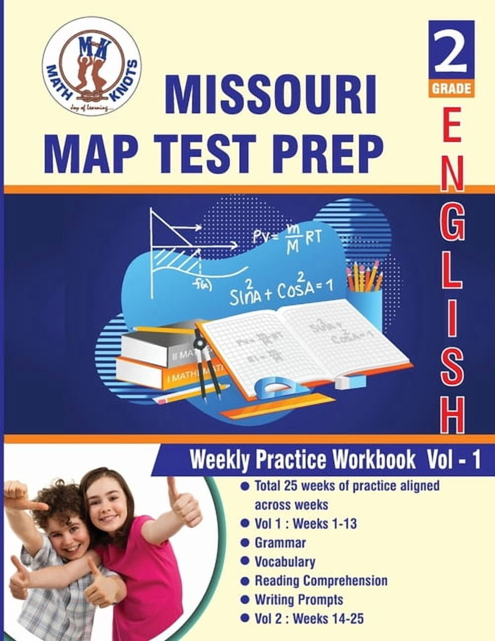 Missouri Assessment Program (MAP), 2nd Grade ELA Test Prep: Weekly ...
