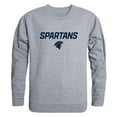 thumbnail image 1 of Missouri Baptist University Spartans Campus Crewneck Sweatshirt, Heather Grey - Extra Large, 1 of 1