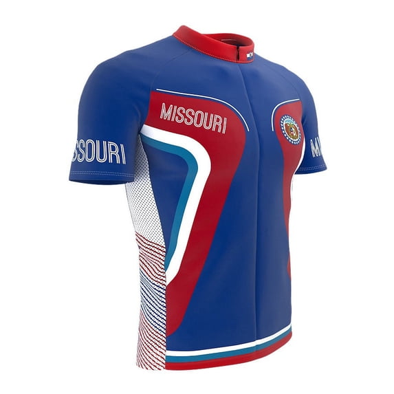 Missouri Bike Short Sleeve Cycling Jersey for Men - Size 4XL