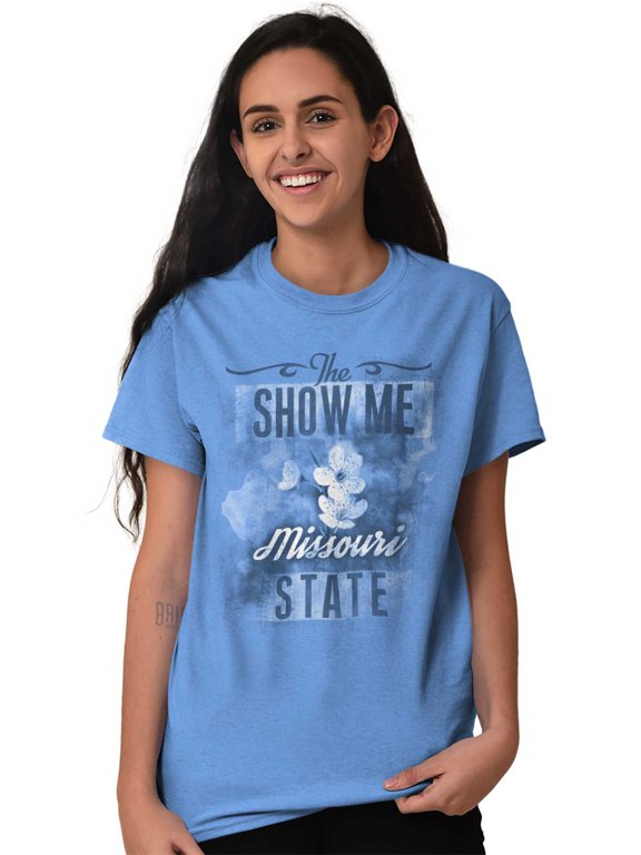 Missouri Cute State Flower Souvenir Women's Graphic T Shirt Tees Brisco Brands S