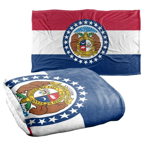 Missouri Flag Silky Touch Super Soft Throw Blanket 36" x 58"