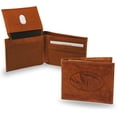 thumbnail image 1 of Missouri-Mizzou-Tiger's Brown Leather Embossed Bifold Passcase Wallet, 1 of 6