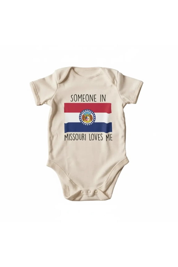 Missouri Newborn Baby Bodysuit