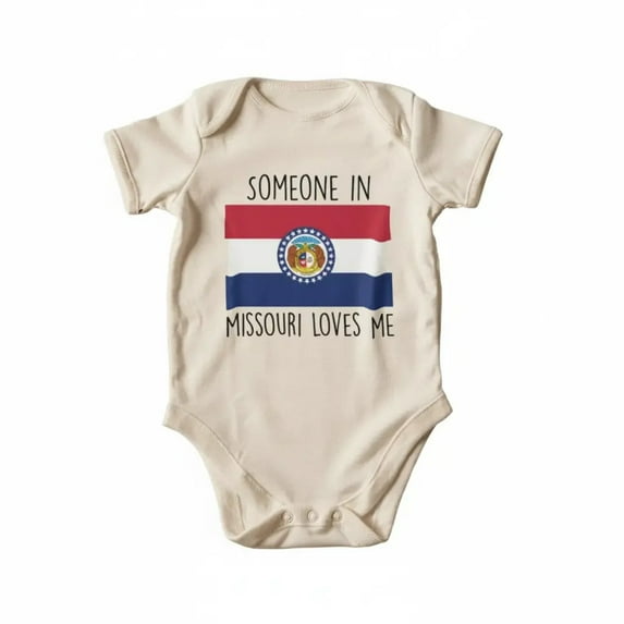 Missouri Newborn Baby Bodysuit