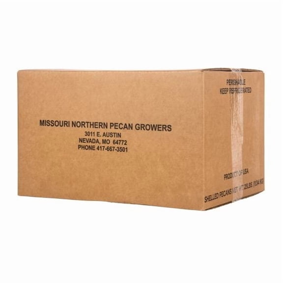 Missouri Northern Pecan Grower Pecans Fancy Native, Raw, Halves-25 lb
