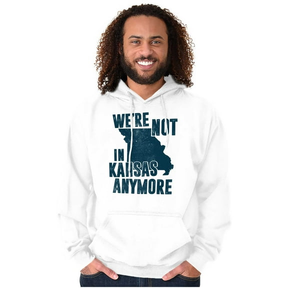 Missouri Not in Kansas Anymore Funny Hoodie Sweatshirt Women Men Brisco Brands X