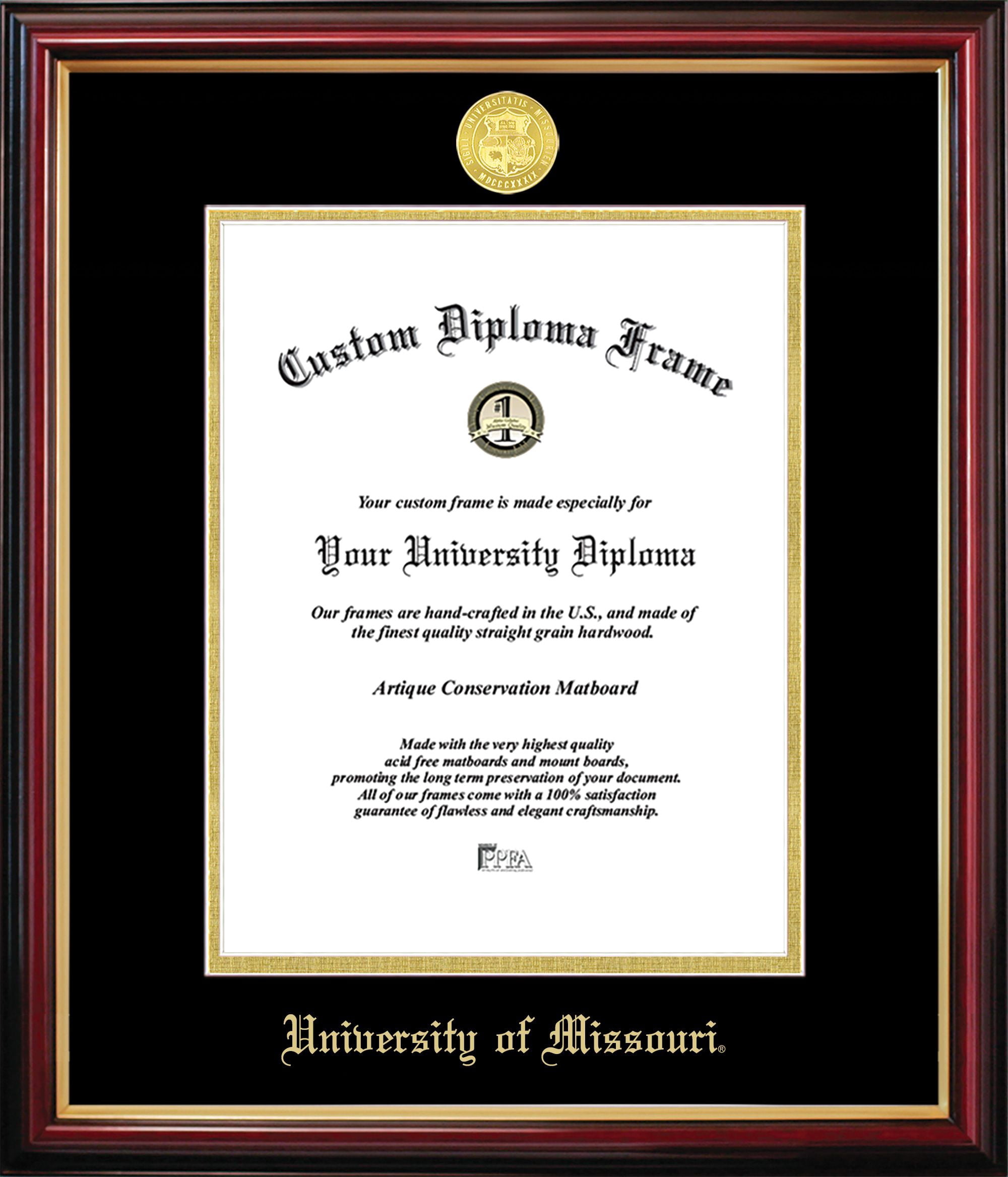 Missouri Petite Diploma Frame