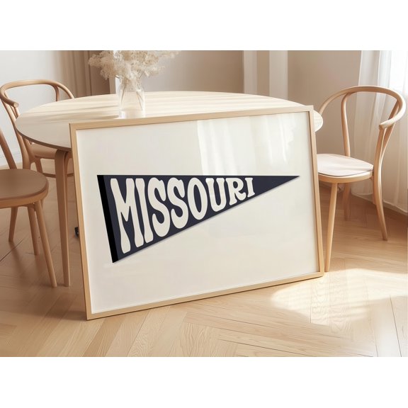 Missouri Print Missouri Wall Art Missouri Poster Missouri Art Print MO Print MO Wall Art