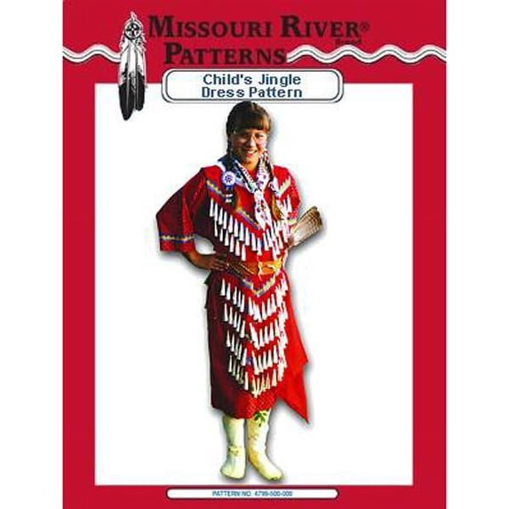 Missouri River Child's Jingle Dress Pattern Sewing Leathercraft