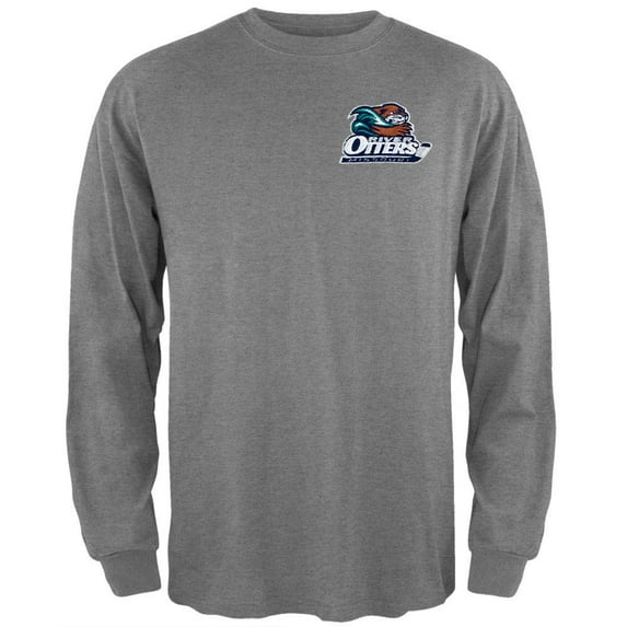 Missouri River Otters - Embroidered Logo Long Sleeve T-Shirt - Medium