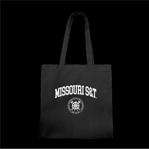 Missouri S&T Miners Institutional Seal Tote Bags, Black - One Size