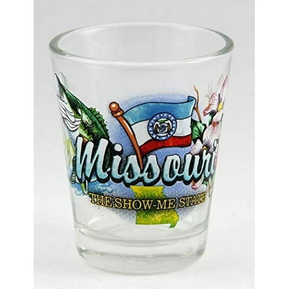 Missouri Show Me State Elements Shot Glass
