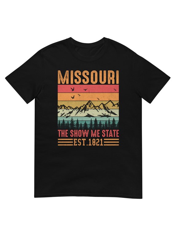 Missouri Show Me State Vintage Mountain T-Shirt