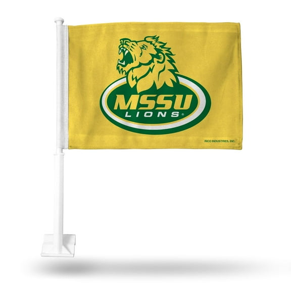 Missouri Southern NCAA Lions 14x19 Double Sided Window Mount Car Flag