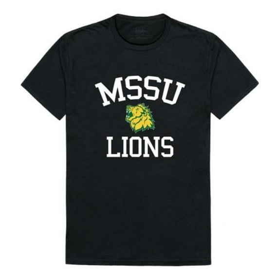 Missouri Southern State University Lions Arch T-Shirt, Black - Small