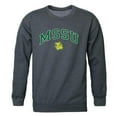 thumbnail image 1 of Missouri Southern State University Lions Campus Crewneck Sweatshirt, Heather Charcoal - Small, 1 of 1
