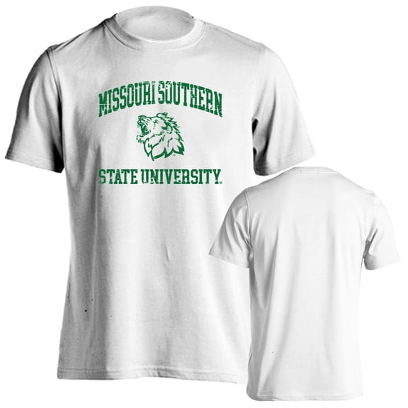 Missouri Southern State University Lions Distressed Retro Short Sleeve T-Shirt