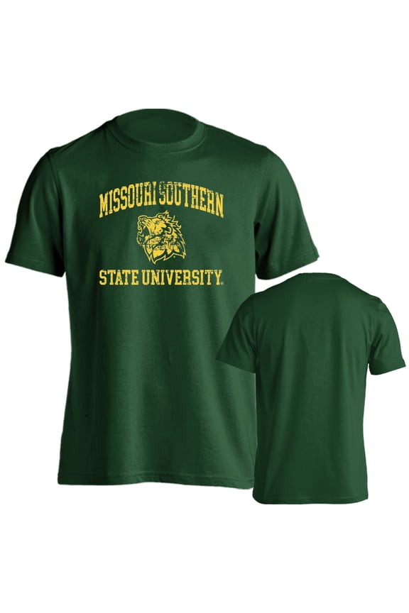 Missouri Southern State University Lions Distressed Retro Short Sleeve T-Shirt