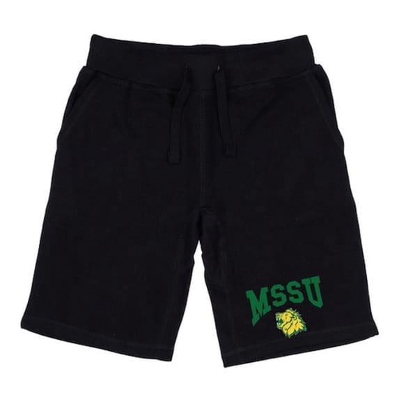 Missouri Southern State University Lions Premium Shorts, Black - Medium