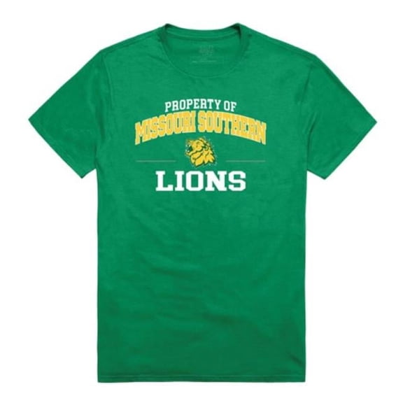 Missouri Southern State University Lions Property College T-Shirt, Kelly - Small