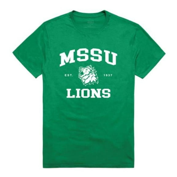 Missouri Southern State University Lions Seal College T-Shirt, Kelly - Medium