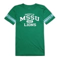 thumbnail image 1 of Missouri Southern State University Lions Women Property Football T-Shirt, Kelly - Small, 1 of 1