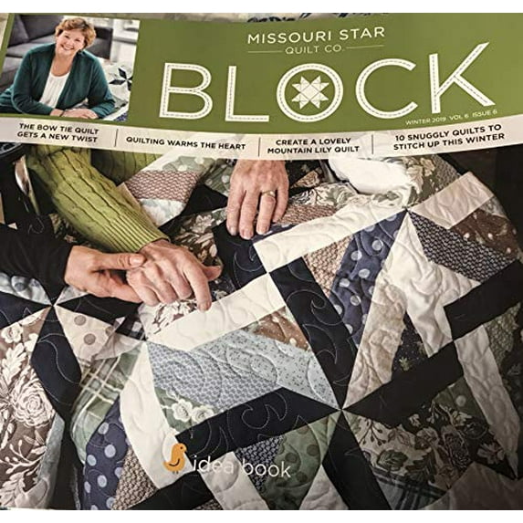 Pre-Owned Missouri Star Block Quilt Magazine 2019 Vol 6 Issue 5