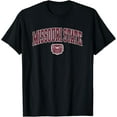 thumbnail image 1 of Missouri State Bears Arch Over Black Officially Licensed T-Shirt, 1 of 3