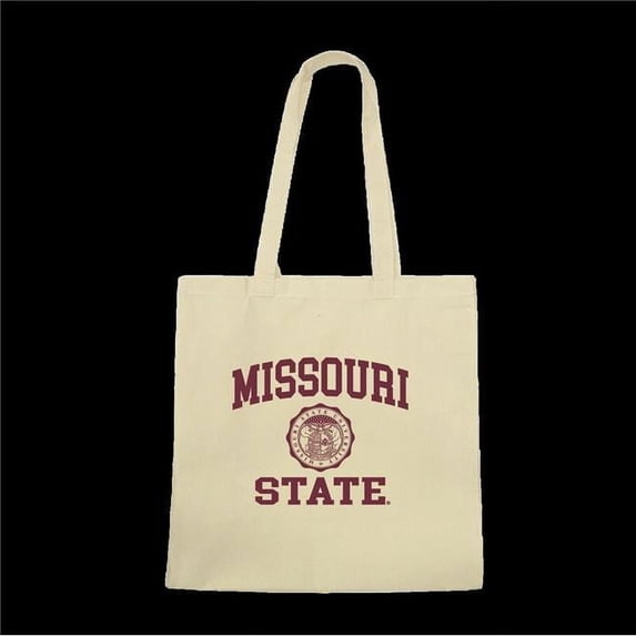 Missouri State Bears Institutional Seal Tote Bags, Natural - One Size