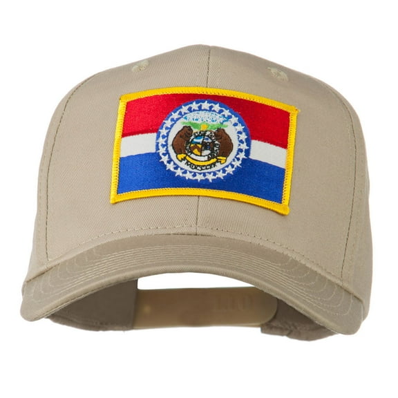 Missouri State High Profile Patch Cap - Khaki OSFM